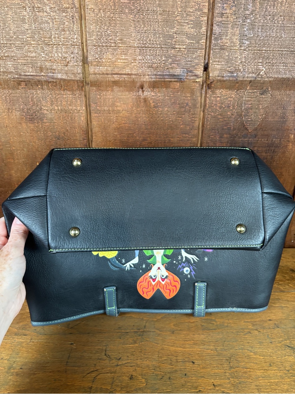 Loungefly Disney Pre-loved Hocus Pocus Sanderson Sisters Black Tote Bag - Picture 8 of 12